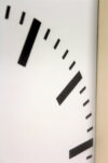 New double-sided Pragotron railway clock, Czechoslovakia, 1980s