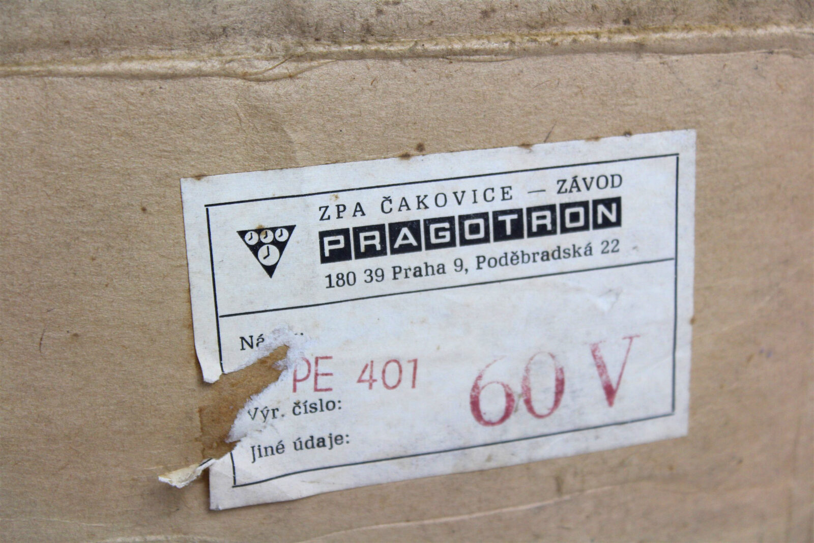New double-sided Pragotron railway clock, Czechoslovakia, 1980s