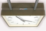 New double-sided Pragotron railway clock, Czechoslovakia, 1980s