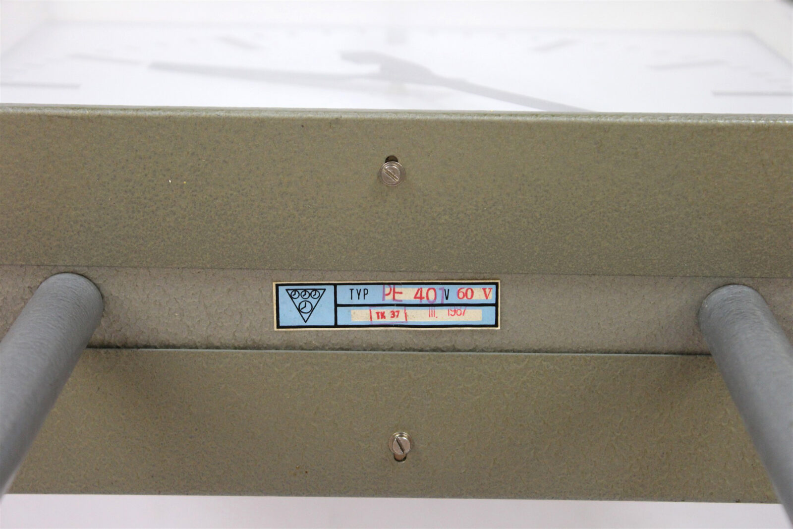 New double-sided Pragotron railway clock, Czechoslovakia, 1980s