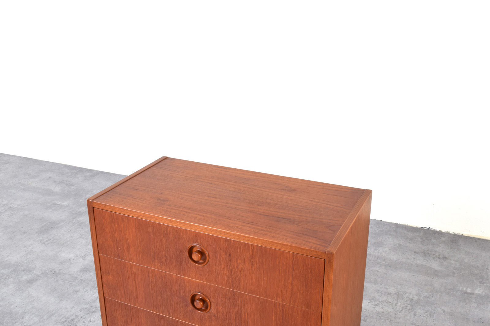 Skandynawska szafka nocna, tek, Dania, lata 60