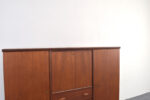 Skandynawski highboard tekowy, Dania, lata 60