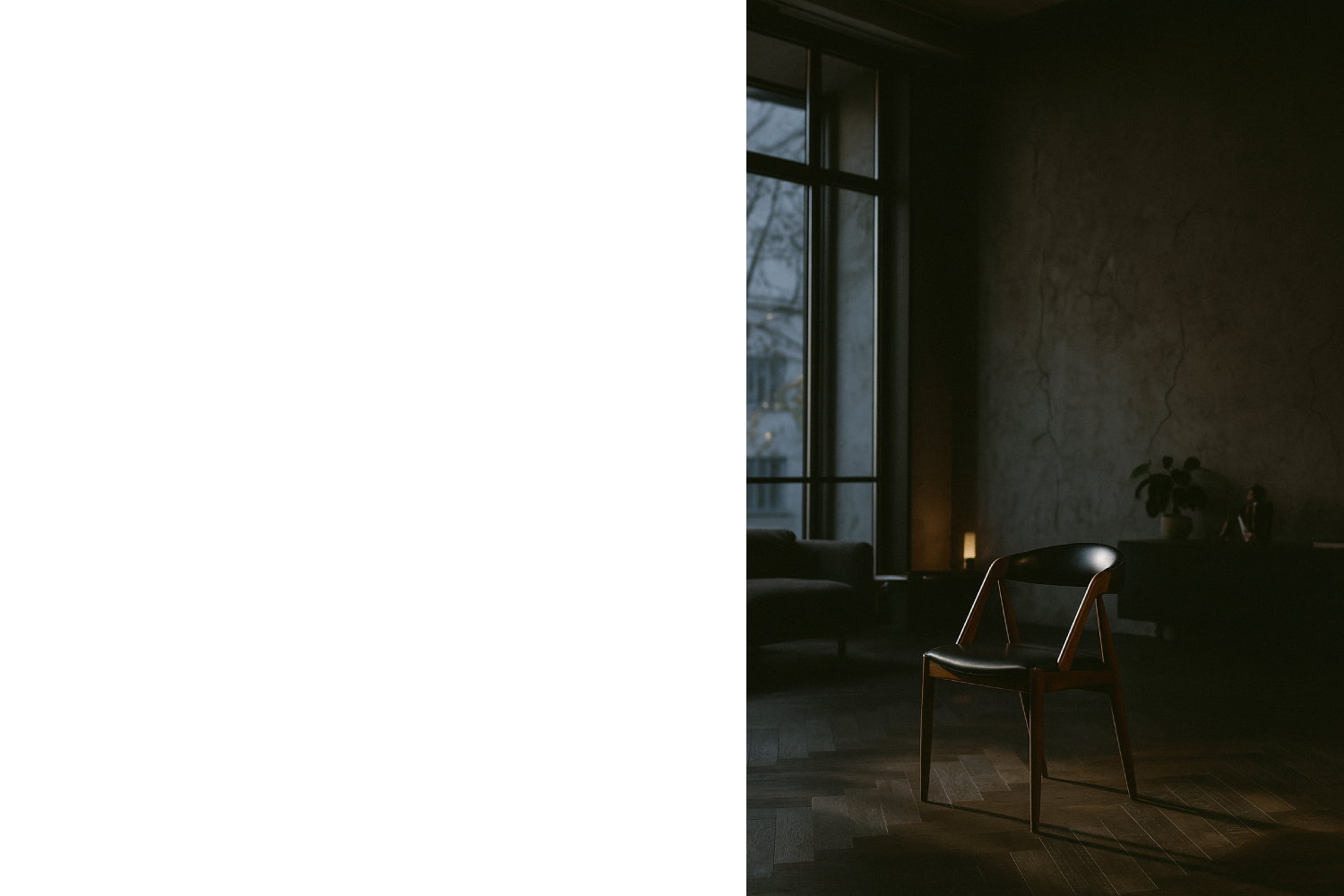 Tekowe krzesło gabinetowe Model 31, proj. Kai Kristiansen, Schou Andersen Møbelfabrik, Dania, 1957