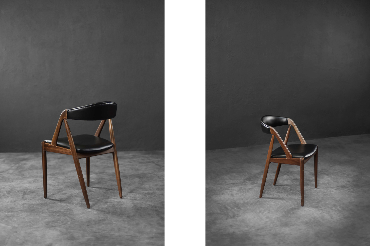 Tekowe krzesło gabinetowe Model 31, proj. Kai Kristiansen, Schou Andersen Møbelfabrik, Dania, 1957