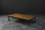 Niski tekowy stolik kawowy, Dania, lata 60