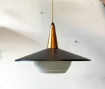 Lampa wisząca z regulacją, Dania, lata 70