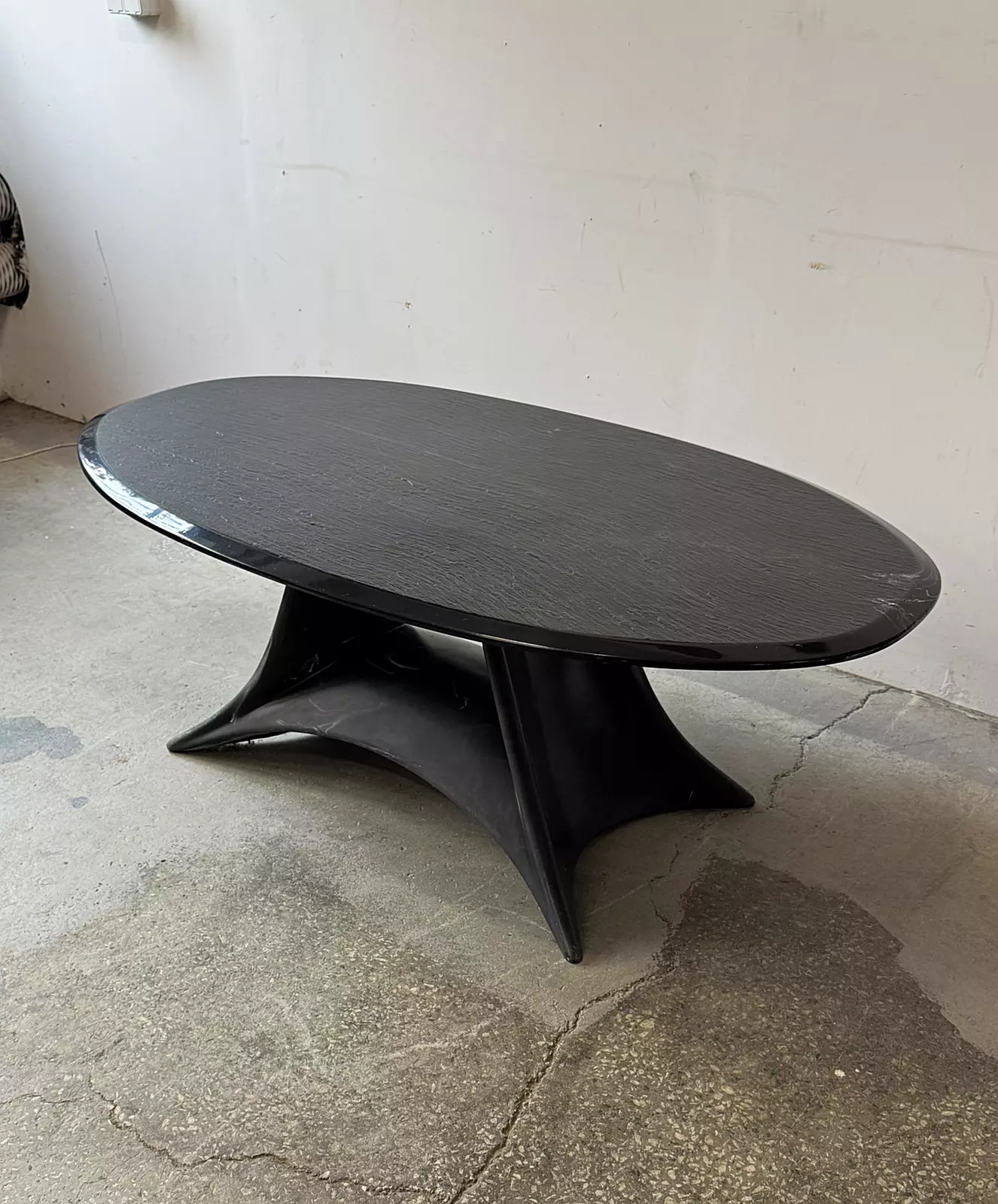 Stolik kawowy z konglomeratu, vintage