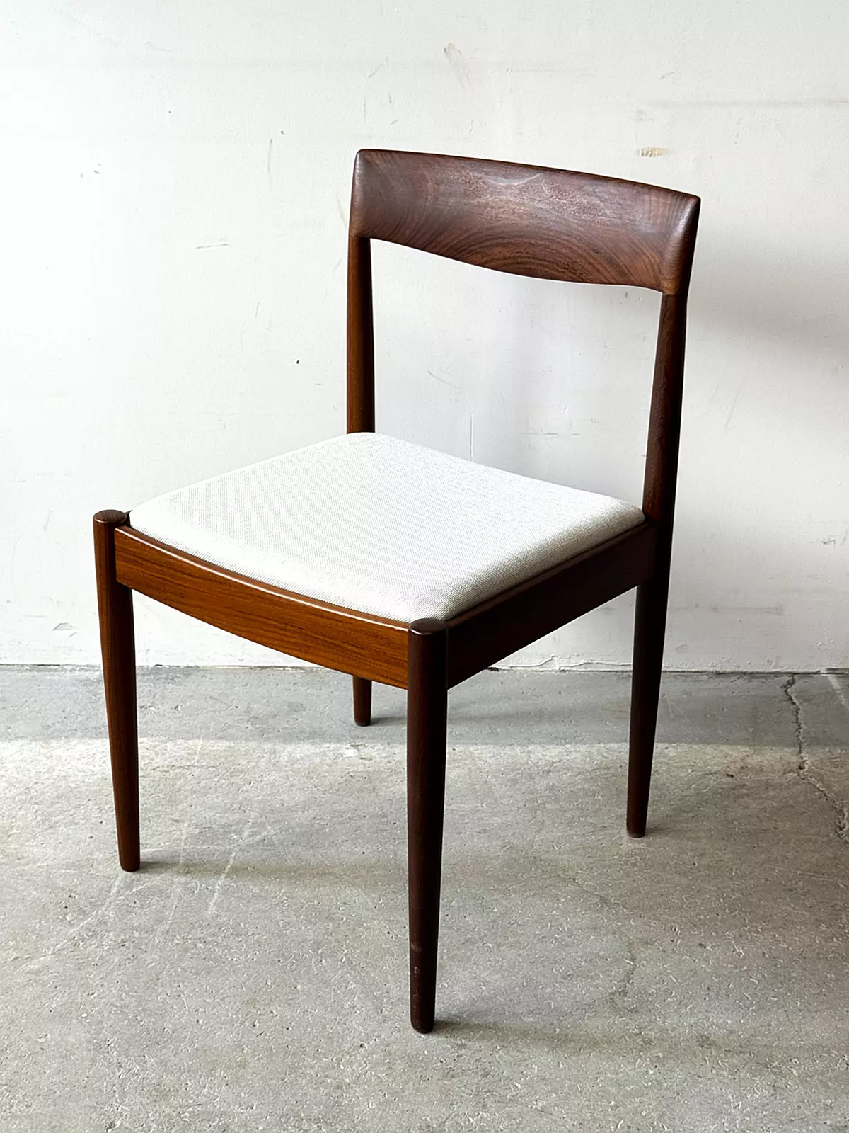 Krzesła tekowe vintage, Lübke, Niemcy, lata 60