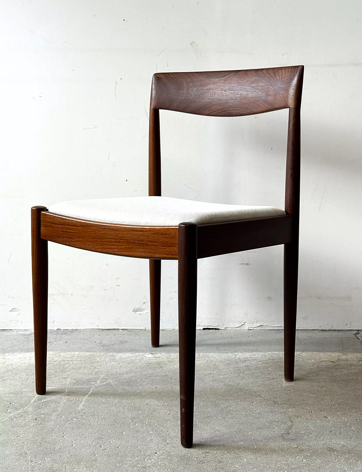 Krzesła tekowe vintage, Lübke, Niemcy, lata 60