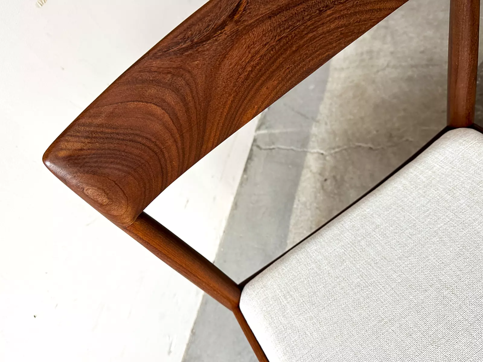 Krzesła tekowe vintage, Lübke, Niemcy, lata 60