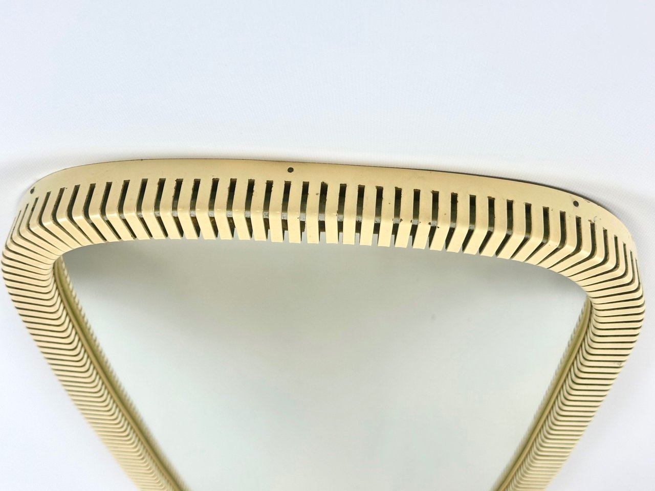 Lustro ścienne w metalowej ramie, Niemcy, lata 50