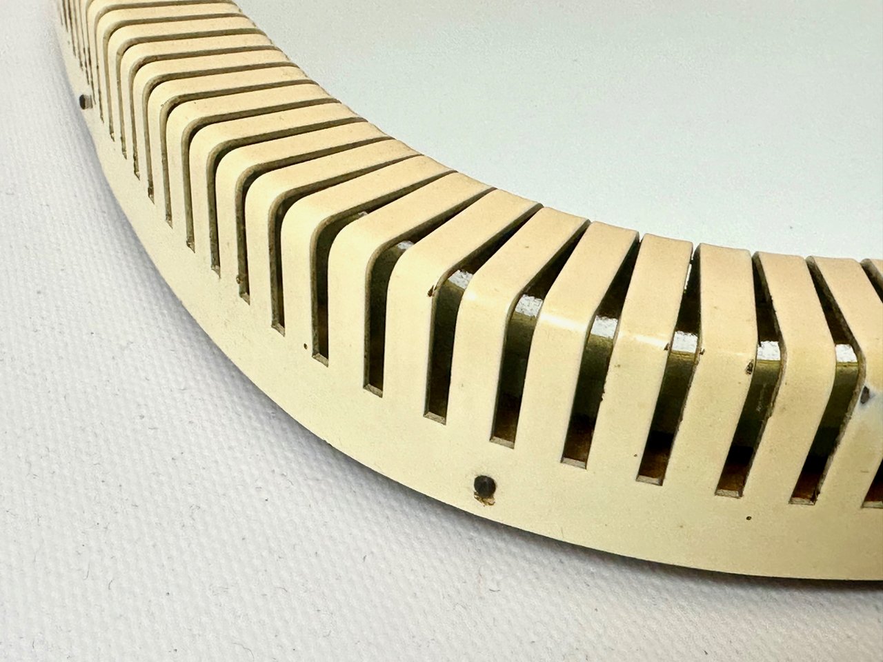 Lustro ścienne w metalowej ramie, Niemcy, lata 50