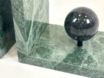 Marble Art Deco bookends, France, 1930s