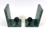 Marble Art Deco bookends, France, 1930s