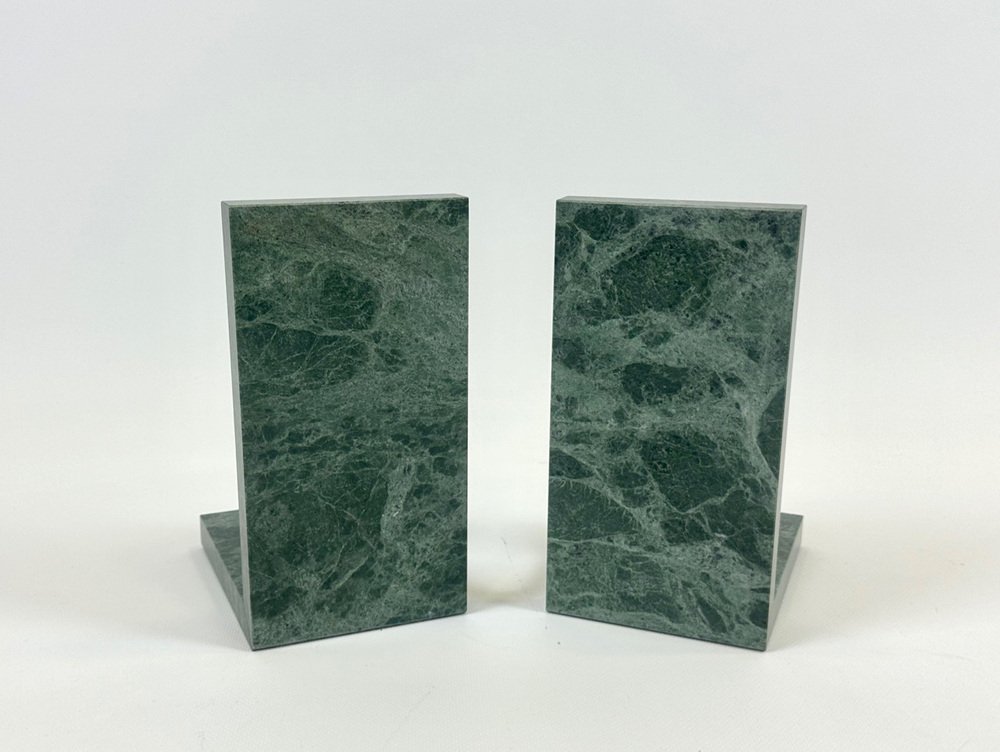 Marble Art Deco bookends, France, 1930s