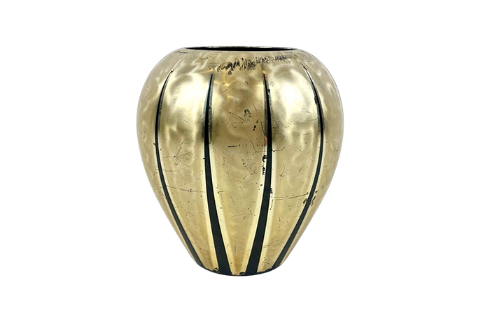 Metalowy wazon typ Ikora, WMF, Niemcy, lata 50