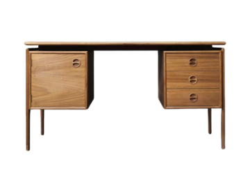 Modernistyczne biurko tekowe, proj. Arne Vodder dla GV Møbler, Dania, lata 60