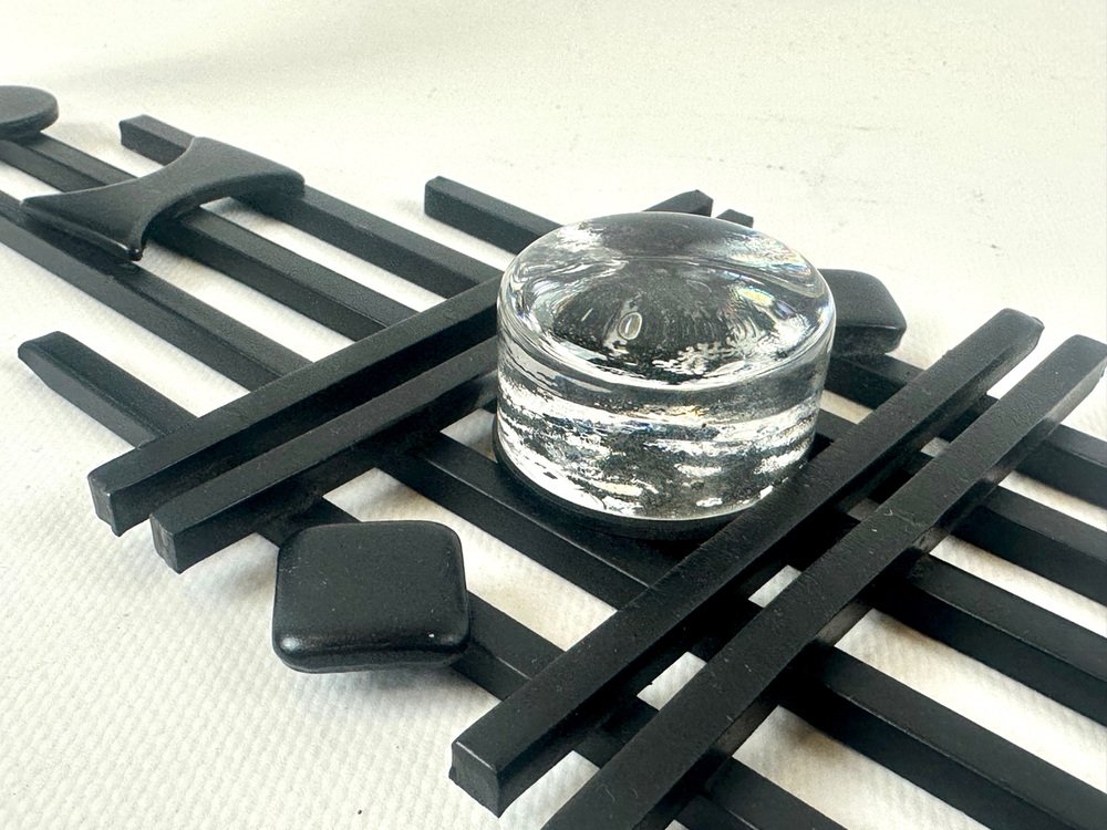 Modernistyczny świecznik ścienny, Dantoft, Dania, lata 60