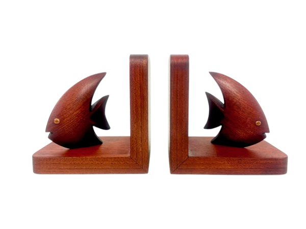 Podpórki do książek, tek, Dania, lata 60