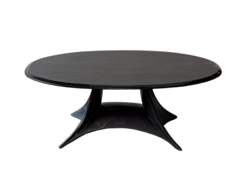 Stolik kawowy z konglomeratu, vintage