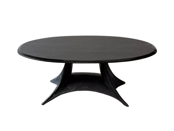 Stolik kawowy z konglomeratu, vintage