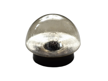 Szklany plafon / kinkiet ścienny vintage, Niemcy, lata 60