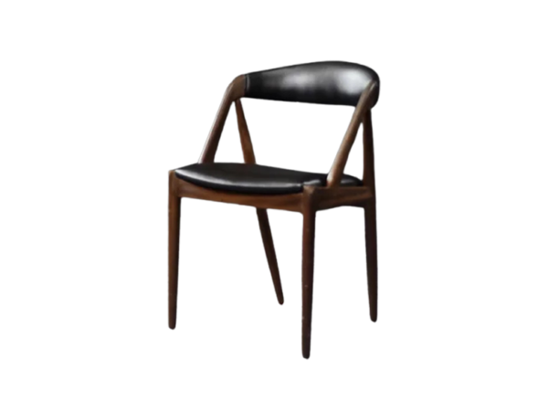 Tekowe krzesło gabinetowe Model 31, proj. Kai Kristiansen, Schou Andersen Møbelfabrik, Dania, 1957