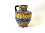 Glazed pitcher, Contura no. 216-25, Bay Keramik, Germany, 1960s