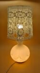 Glass table lamp by Peill & Putzler, 1960s