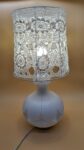 Glass table lamp by Peill & Putzler, 1960s