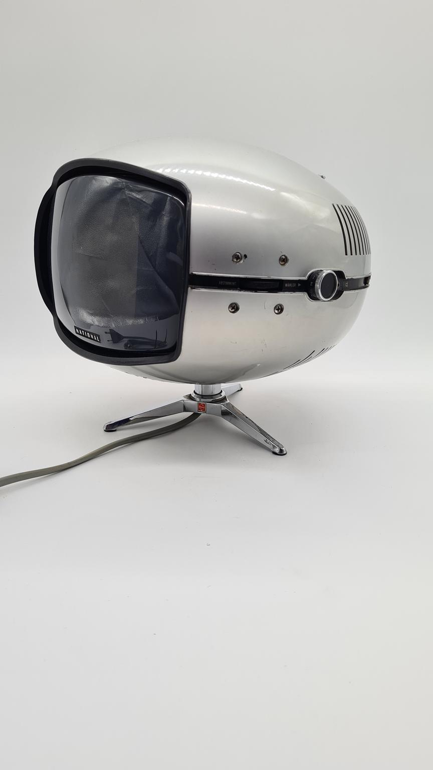 Telewizor kineskopowy National TR-005 Orbitel, Panasonic, Japonia, lata 60/70