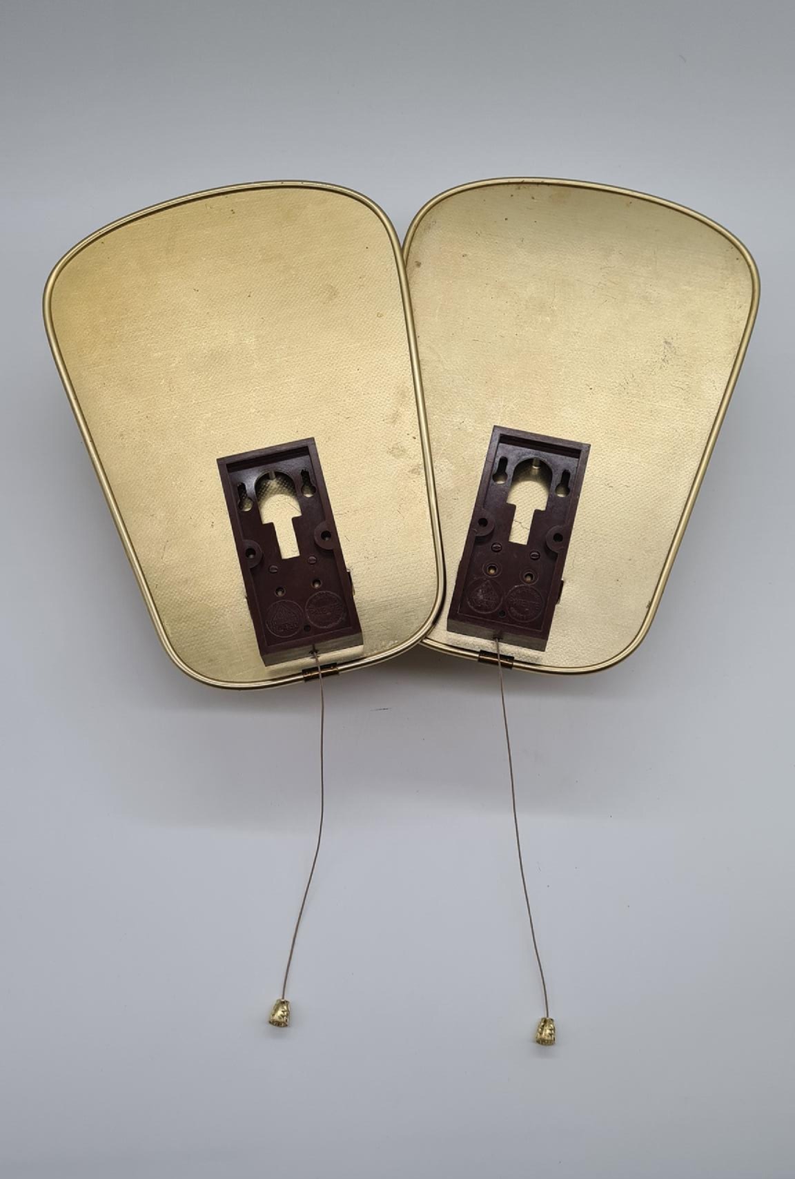 Para kinkietów Nr 430, prod. Erco Leuchten, Niemcy, lata 60/70