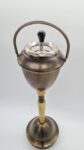 Decorative ashtray on an onyx base, 1950s/60s