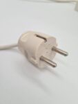 Pomarańczowa lampa biurkowa, lata 60/70