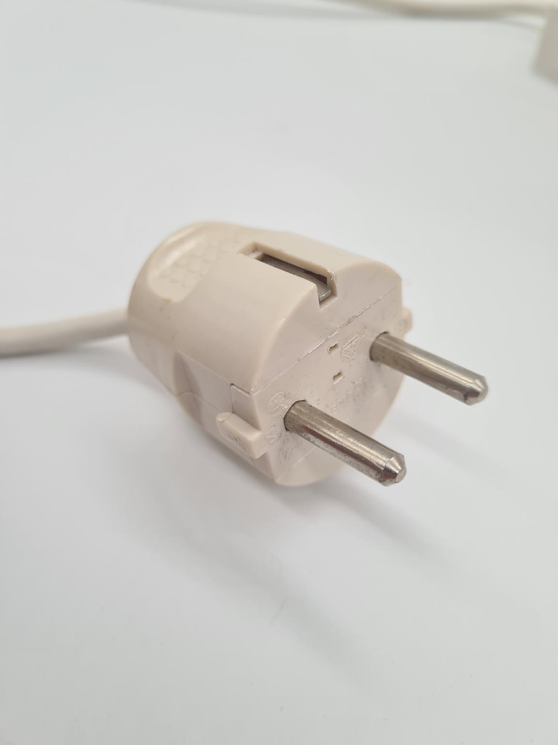 Pomarańczowa lampa biurkowa, lata 60/70