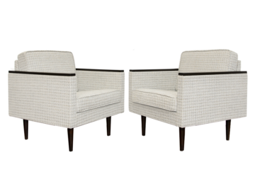 Para foteli "Nowe-B" Nowińskie Fabryki Mebli, Polska, lata 70