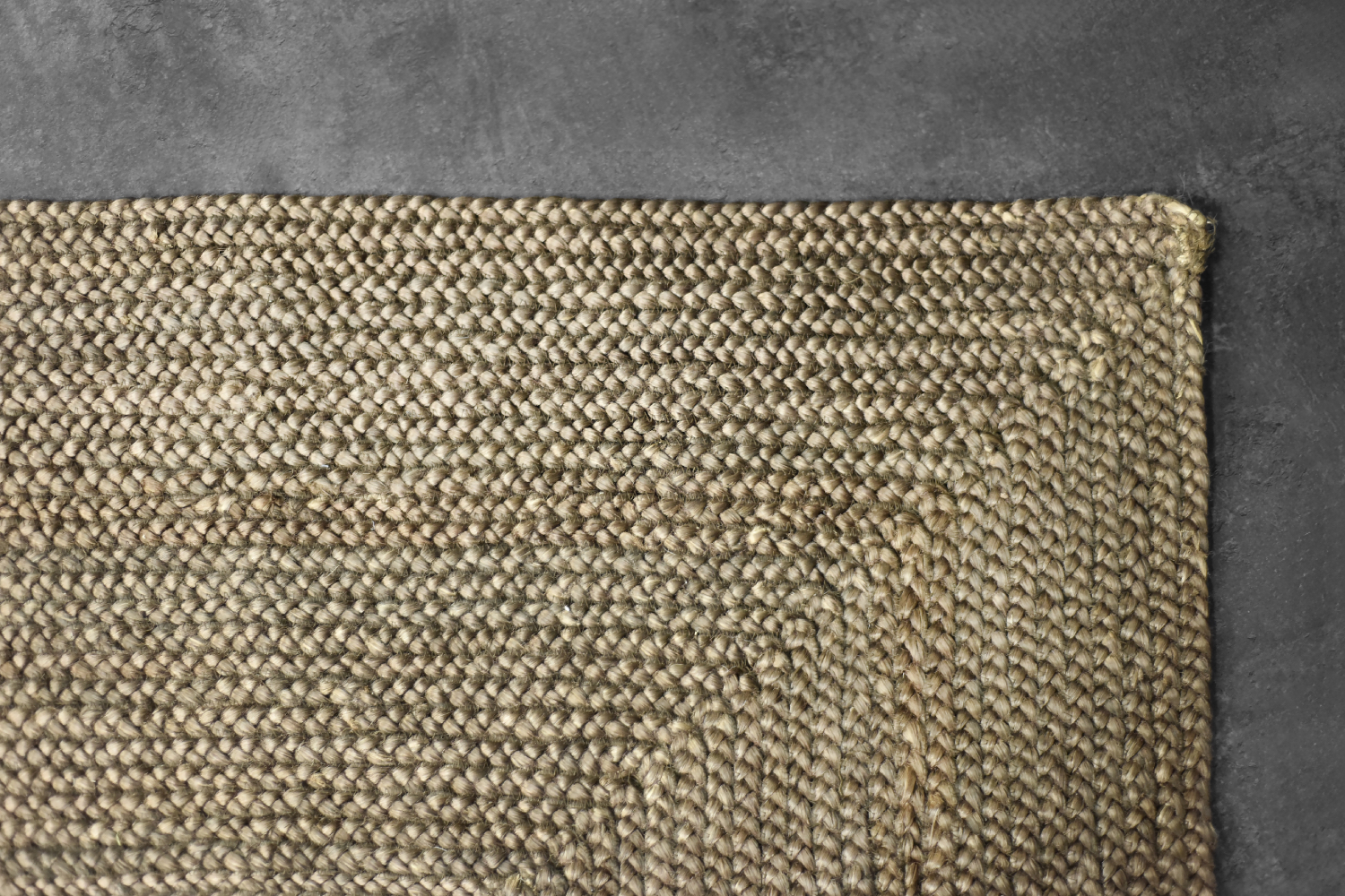 Naturalny dywan z juty, Indie, lata 70