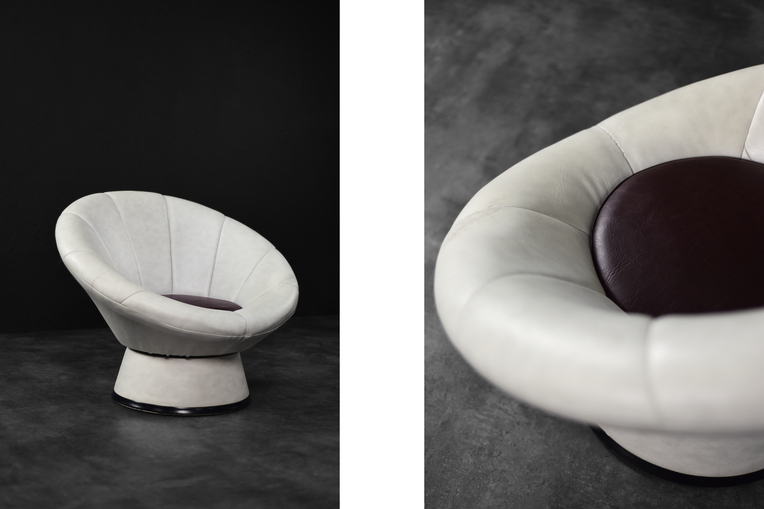 Fotel Space Age, Flower Chair, Włochy, lata 70