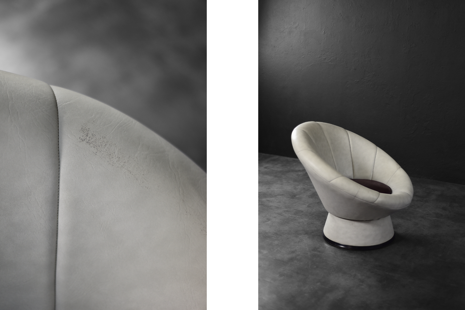 Fotel Space Age, Flower Chair, Włochy, lata 70