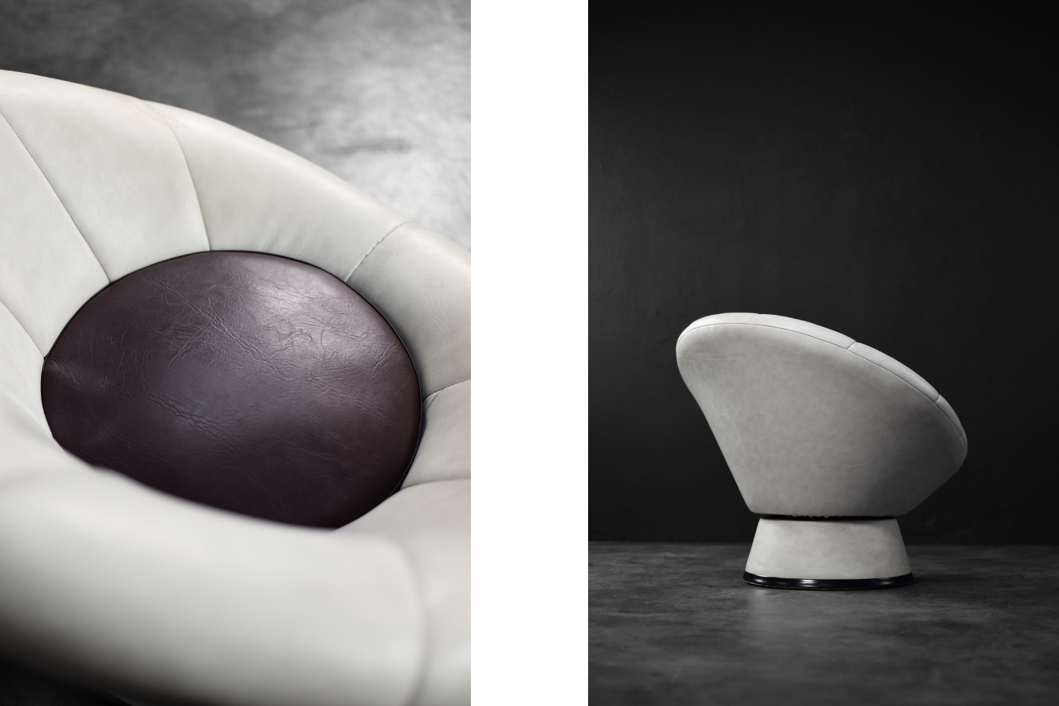 Fotel Space Age, Flower Chair, Włochy, lata 70