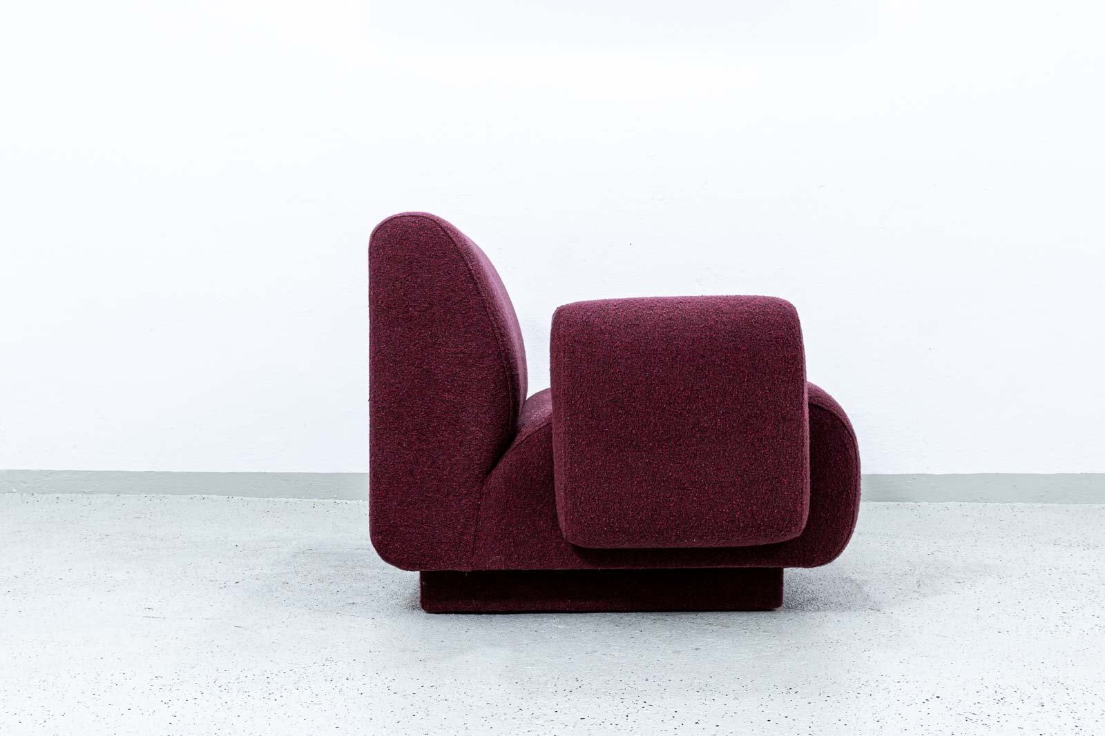 Fotel vintage, proj. Eberhard Geißler, Oelsa, Niemcy, lata 70