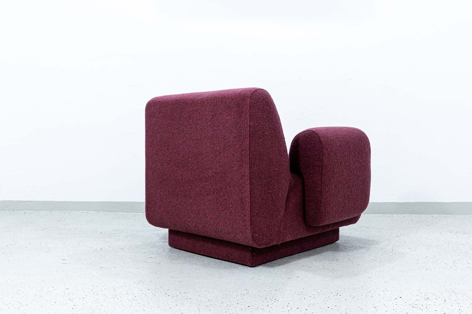 Fotel vintage, proj. Eberhard Geißler, Oelsa, Niemcy, lata 70