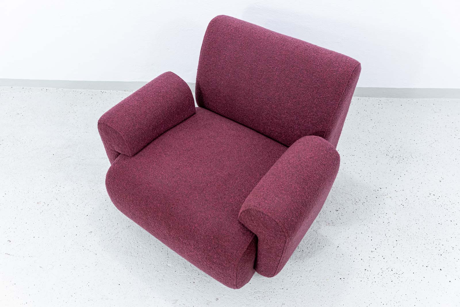 Fotel vintage, proj. Eberhard Geißler, Oelsa, Niemcy, lata 70