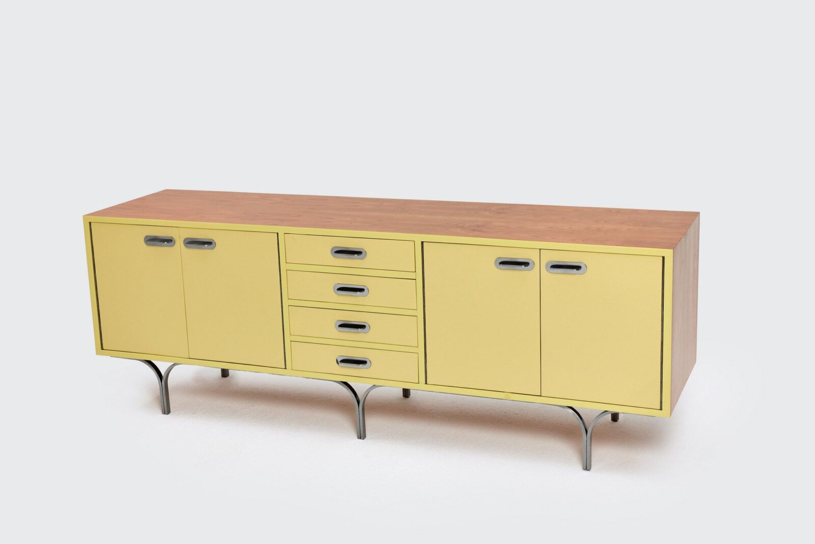 Vintage sideboard z malaturą, Niemcy, lata 60