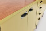 Vintage sideboard z malaturą, Niemcy, lata 60
