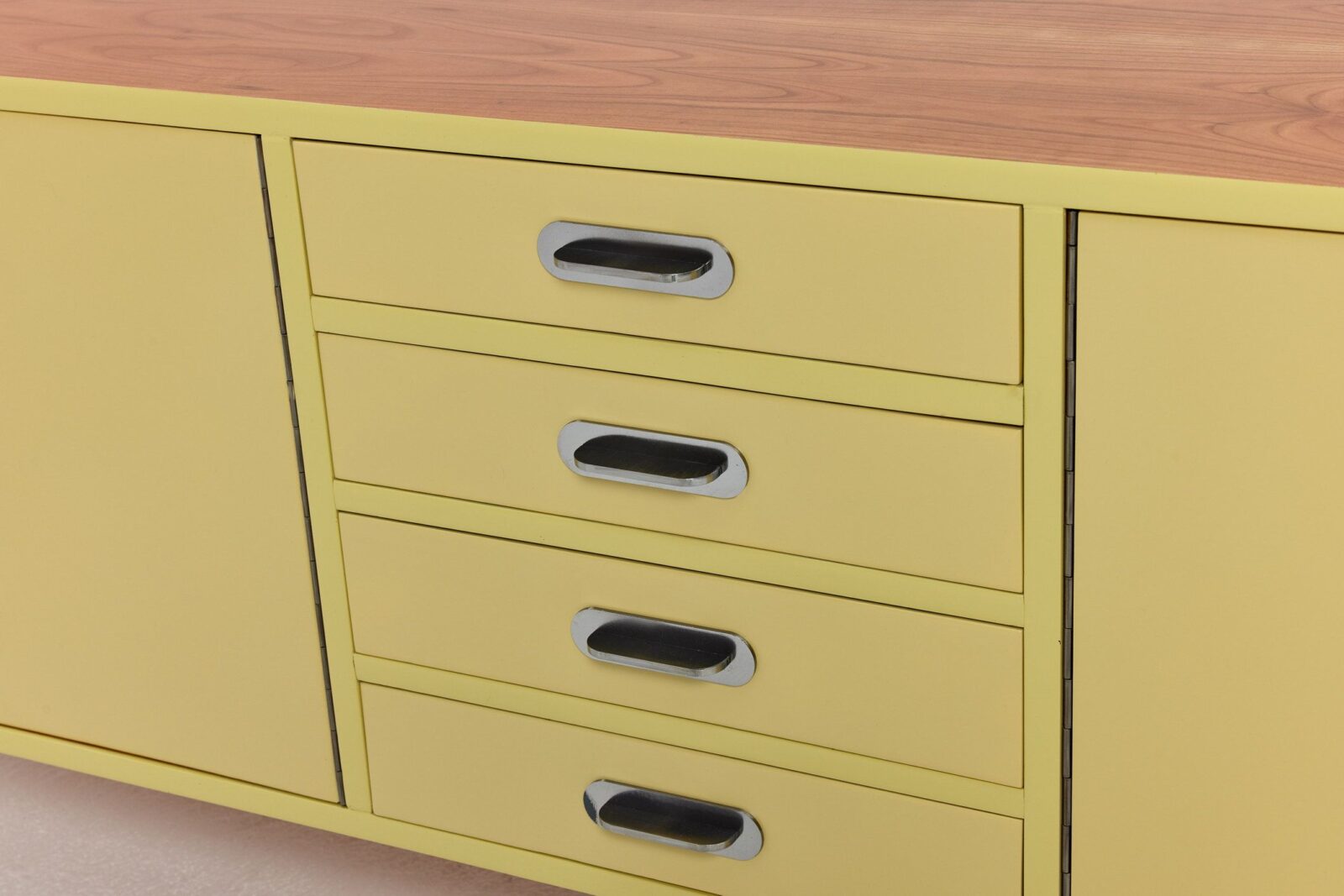 Vintage sideboard z malaturą, Niemcy, lata 60