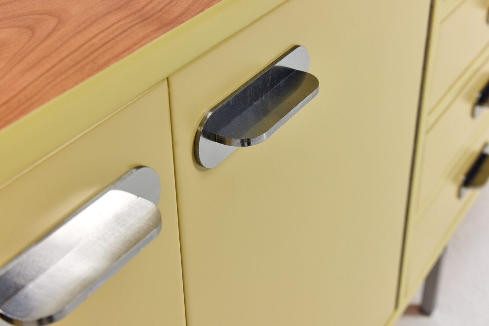 Vintage sideboard z malaturą, Niemcy, lata 60