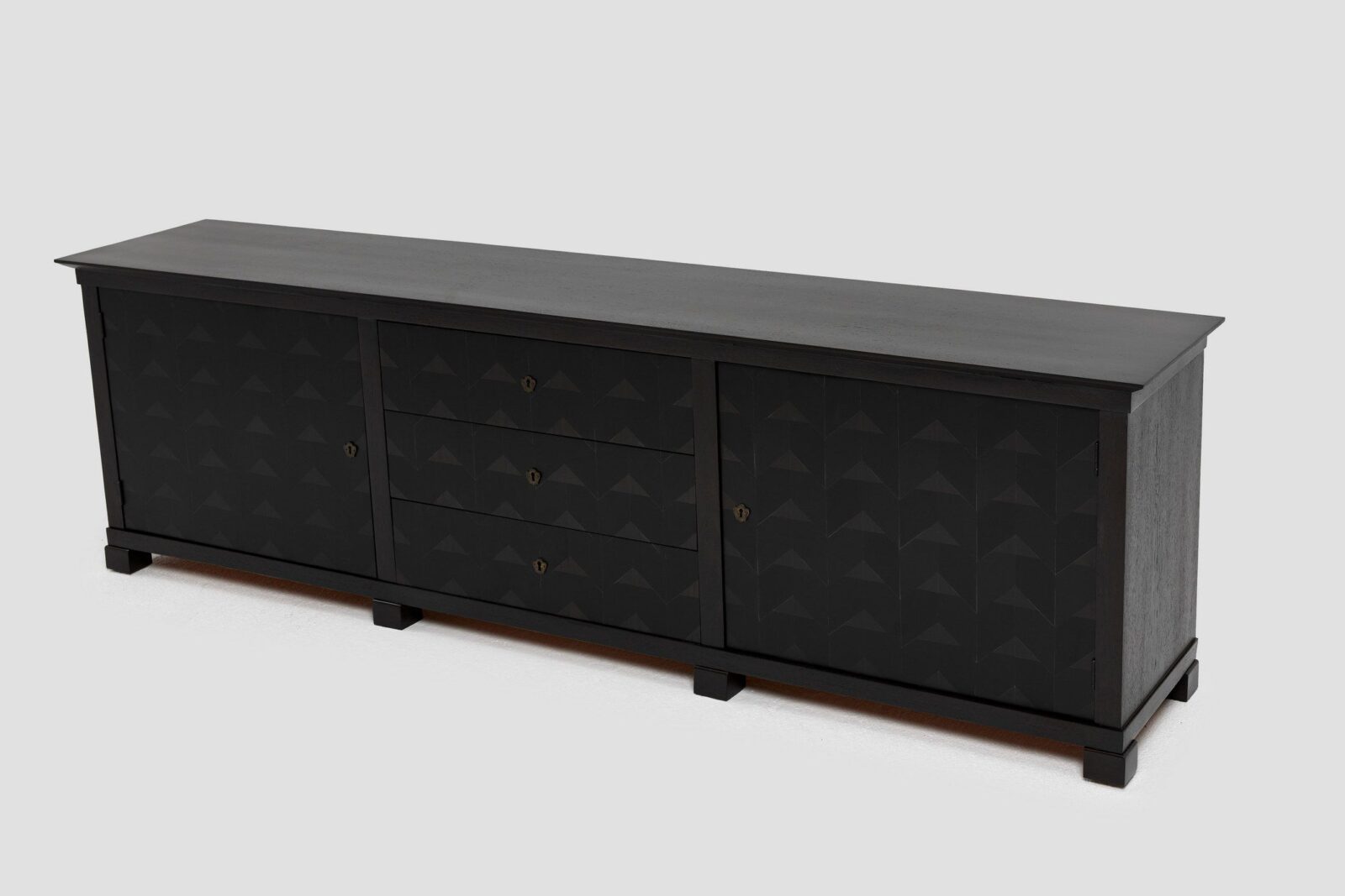 Brutalistyczny sideboard, Niemcy, lata 60/70