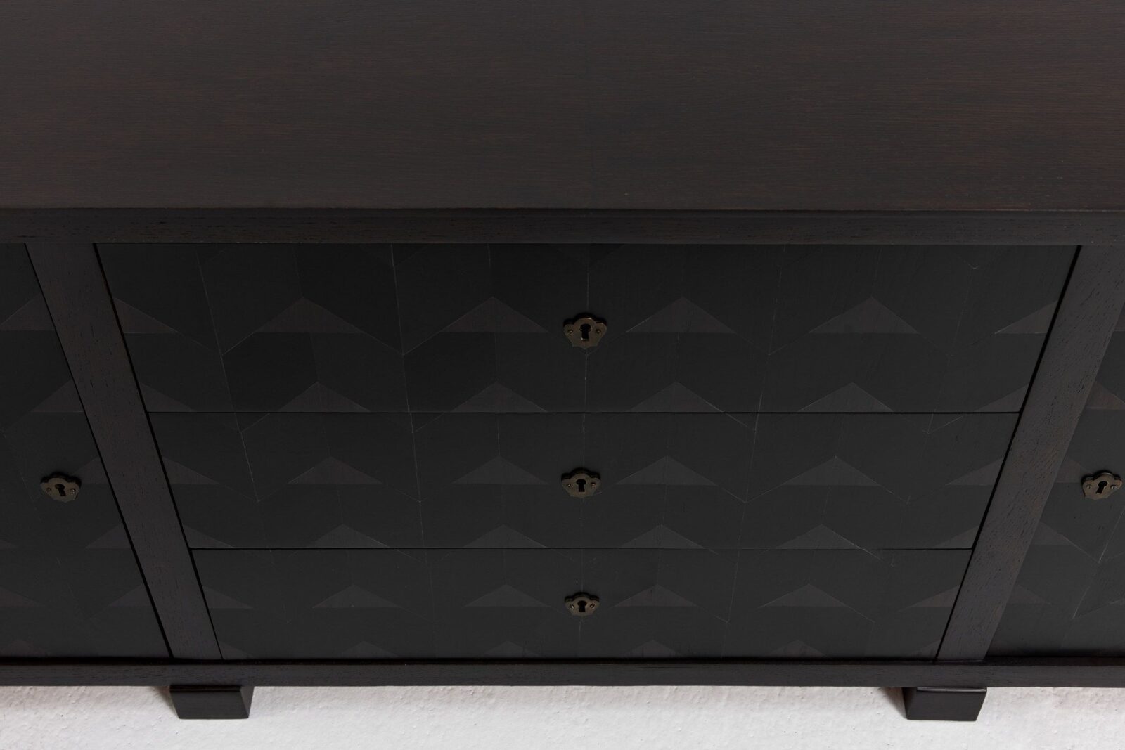 Brutalistyczny sideboard, Niemcy, lata 60/70