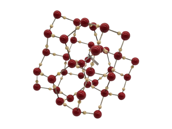 Model molekularny kryształu lodu, Czechosłowacja, lata 50